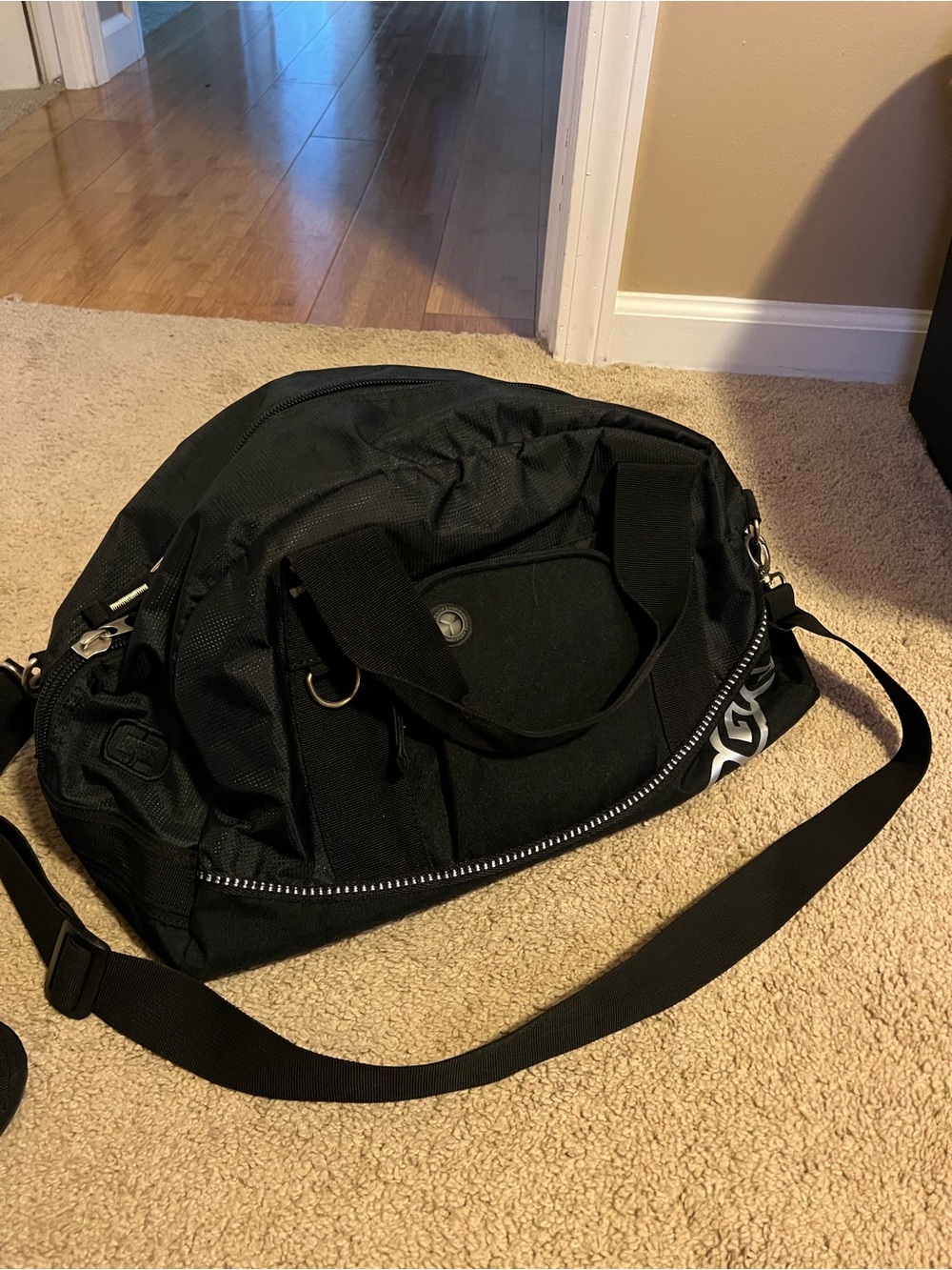 OGIO Black Men's Duffel Bag with Adjustable Shoulder Strap - Picture 8 of 14